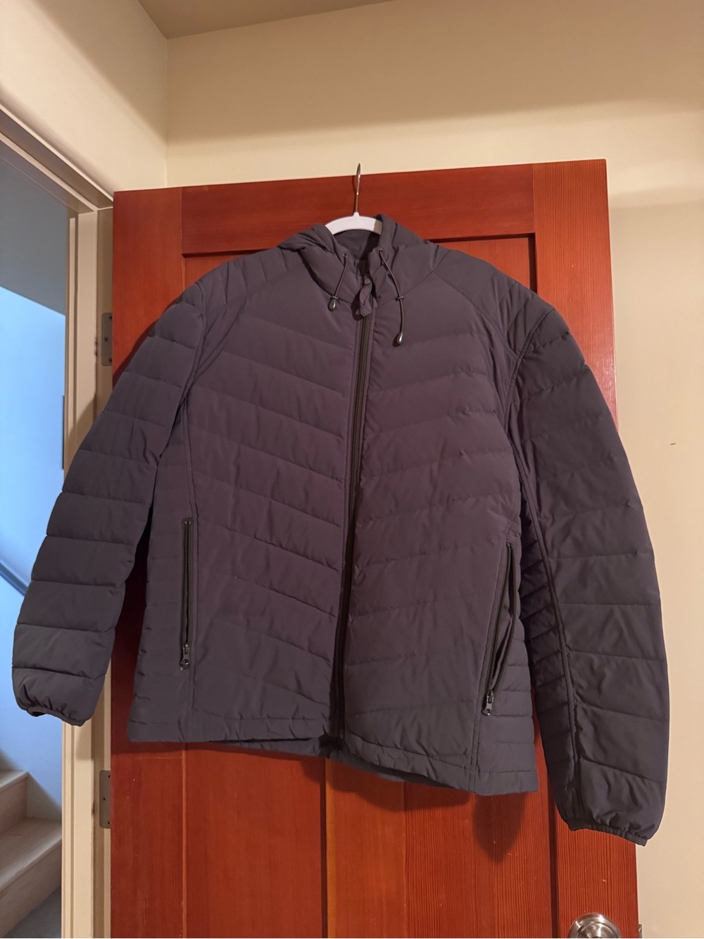 Marc New York Men's Hooded Quilted Puffer Jacket - Olive Green